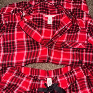 Victoria's Secret Flannel Pajama Set